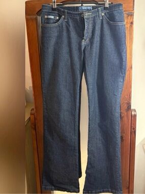 Low Rise Y2K Dark Wash Flare Jeans